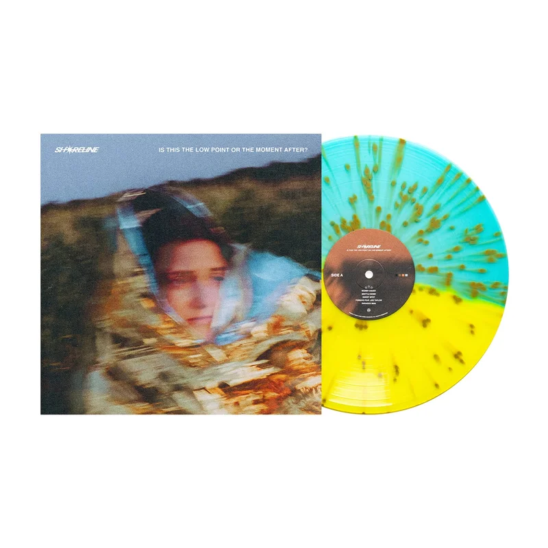 is this the low point or the moment after? -  Half Yellow/Half Electric Blue W/ Gold Splatter LP
