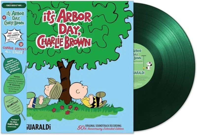 It's Arbor Day, Charlie Brown/ Charlie Brown's All Stars (Forest Green vinyl)