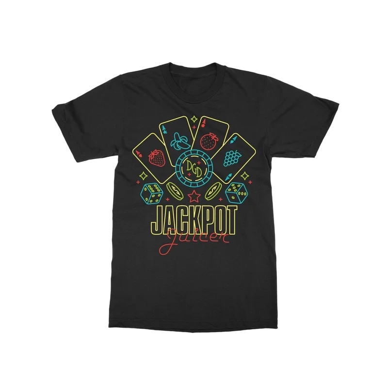 Jackpot Black T-Shirt