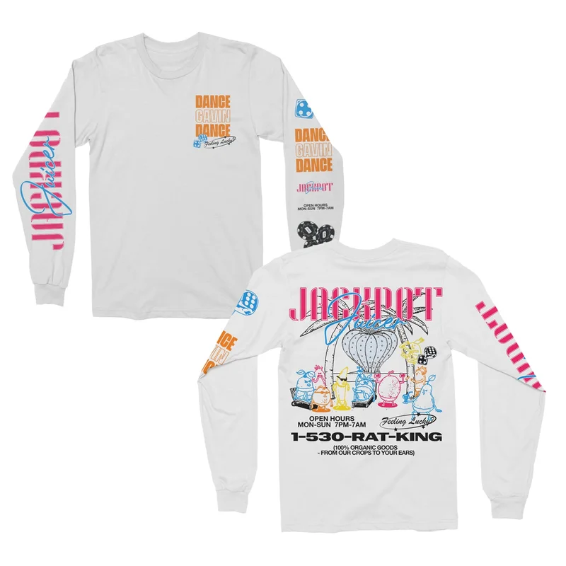 Jackpot Juicer White Long Sleeve