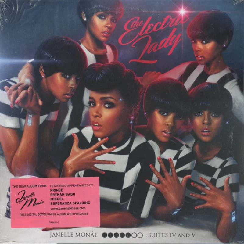 Janelle Mone - The Electric Lady (2xLP, Album) (Near Mint (NM or M-))
