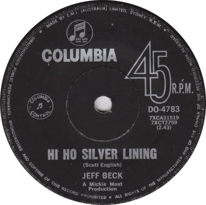 Jeff Beck - Hi Ho Silver Lining (7") (Very Good (VG))