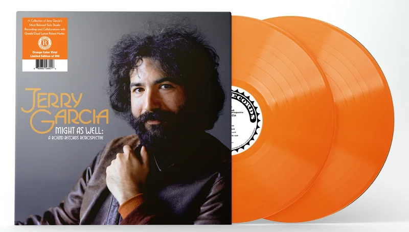 JERRY GARCIA MIGHT AS WELL 2LP (Limited Edition  Only 500 Made, Orange Vinyl)
