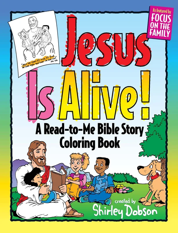 Jesus Is Alive Coloring Book