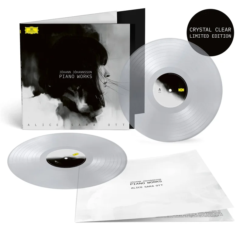 Jhann Jhannsson: Piano Works - Crystal Clear Special Edition Vinyl 2LP