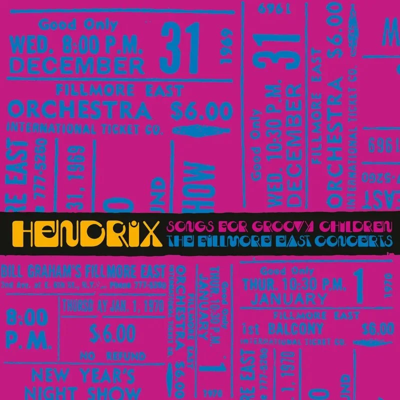 Jimi Hendrix  - Songs For Groovy Children: The Fillmore East Concerts
