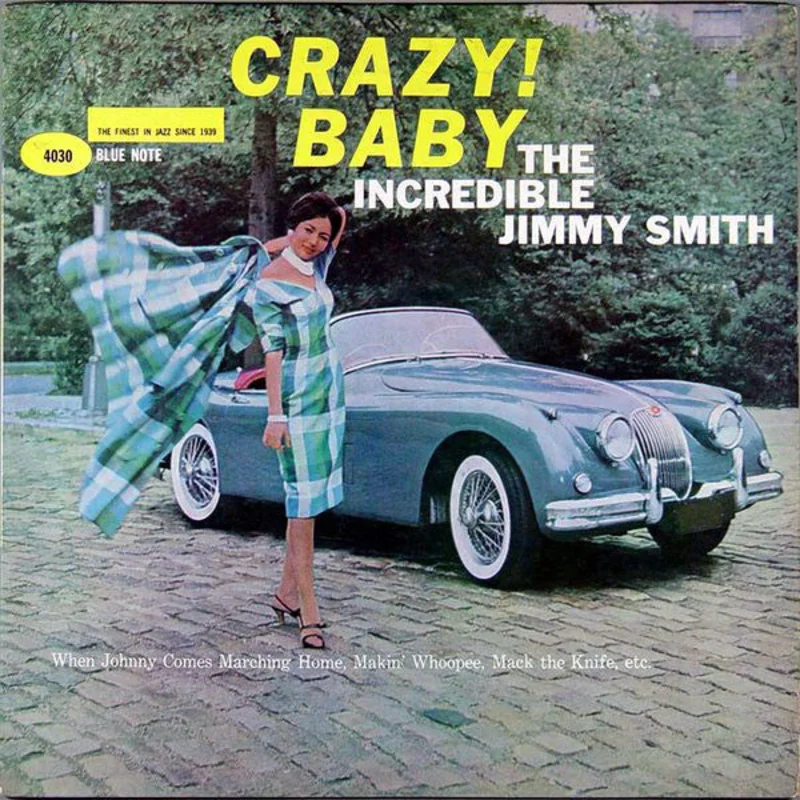 Jimmy Smith - Crazy! Baby (LP, Album, Mono) (Very Good (VG))