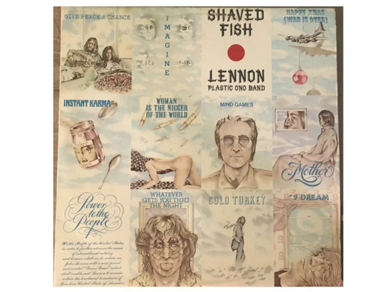 John Lennon / The Plastic Ono Band - Shaved Fish (LP, Comp) (Very Good Plus (VG+))