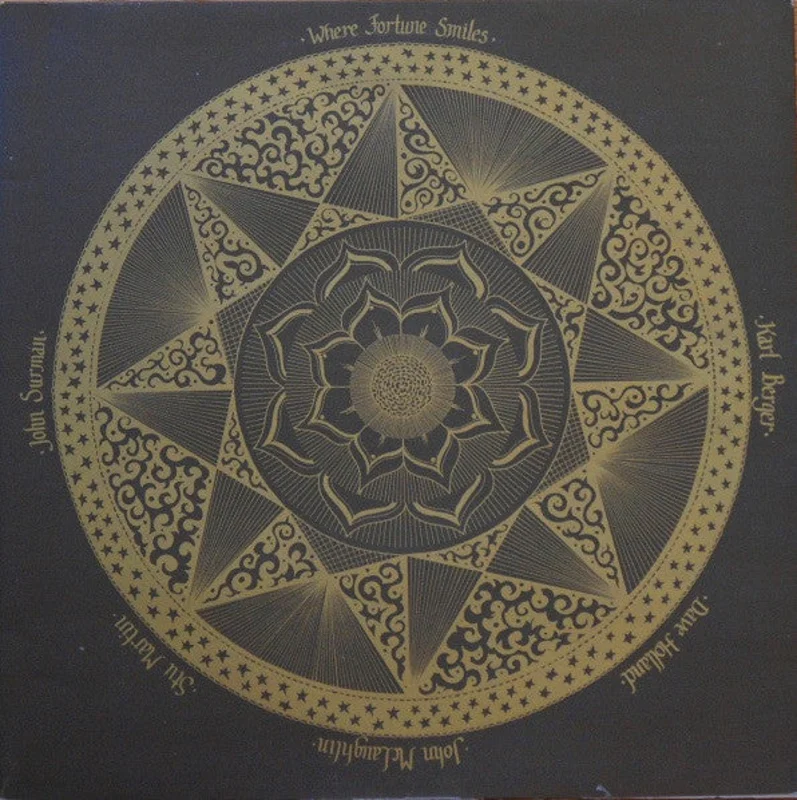 John McLaughlin, Dave Holland, John Surman, Stu Martin, Karl Berger - Where Fortune Smiles (LP, Album, RP) (Very Good Plus (VG+))