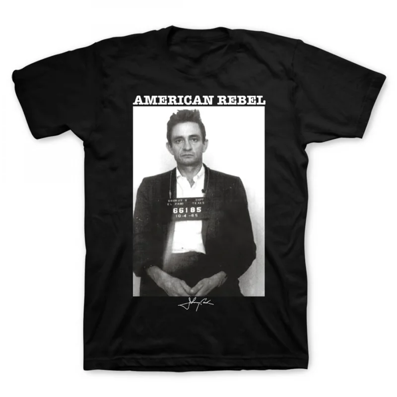 JOHNNY CASH 'MUGSHOT' T-SHIRT