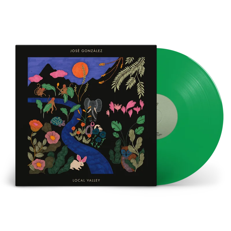 JOSE GONZALEZ 'LOCAL VALLEY' LP (Green Vinyl)