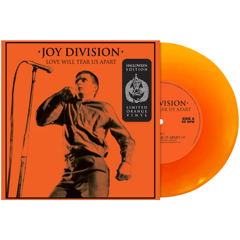 JOY DIVISION 'LOVE WILL TEAR US APART' 7" SINGLE (Halloween Edition)