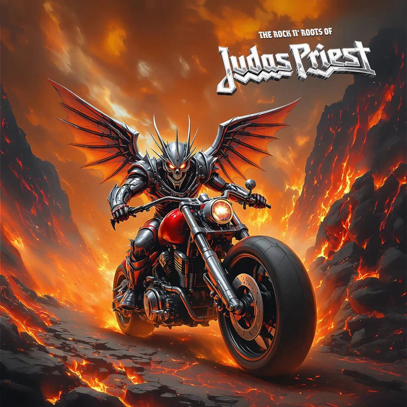 JUDAS PRIEST 'THE ROCK N' ROOTS OF JUDAS PRIEST' LP (Limited Edition)
