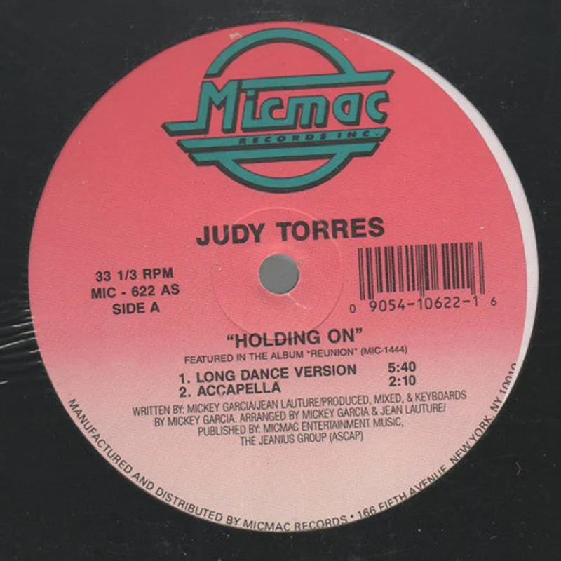 Judy Torres - Holding On (12") (Very Good Plus (VG+))