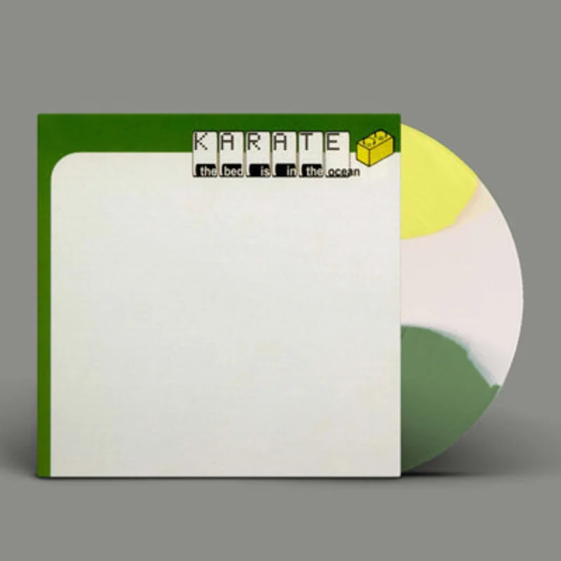 KARATE 'THE BED IS IN THE OCEAN' LP (Lego Tri-Color Vinyl)