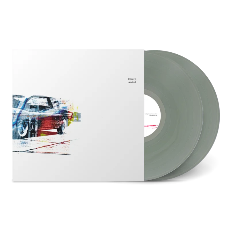 KARATE 'UNSOLVED (Y2K 25th Anniversary Edition)' 2LP (Coke Bottle Clear Vinyl)