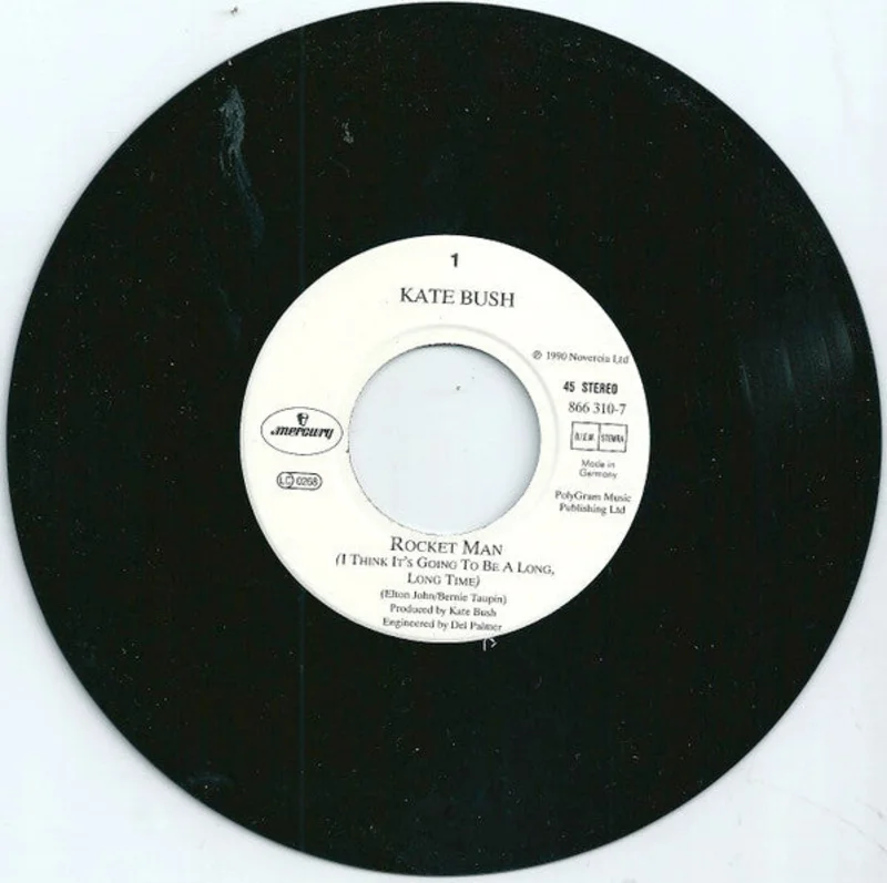 Kate Bush - Rocket Man / Candle In The Wind (7", Single, Gen) (Very Good Plus (VG+))