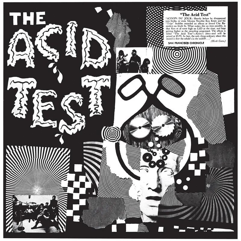 KEN KESEY/GRATEFUL DEAD 'THE ACID TEST' LP (Blue Vinyl)