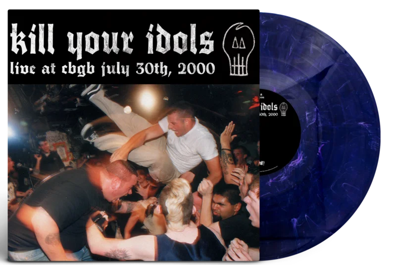 KILL YOUR IDOLS LIVE AT CBGB LP (Limited Edition  Only 100 Made, Deep Purple Swirl Vinyl)