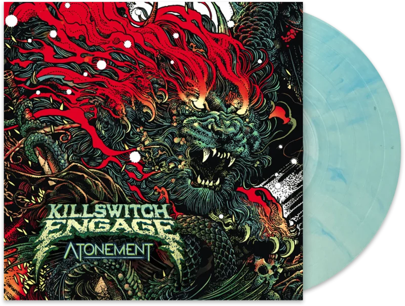 KILLSWITCH ENGAGE ATONEMENT LP (Limited Edition  Only 500 Made Each, Clear Mint Marbled Vinyl)