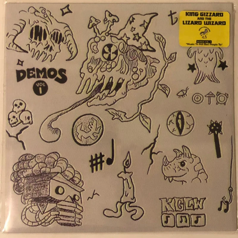 King Gizzard And The Lizard Wizard - Demos Vol 1 "Music To Kill Bad People To" (LP, Ltd, Spl) (Mint (M))