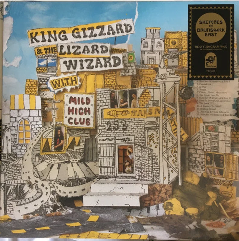 King Gizzard And The Lizard Wizard With Mild High Club - Sketches Of Brunswick East (LP, Album, Dlx, 200) (Near Mint (NM or M-))