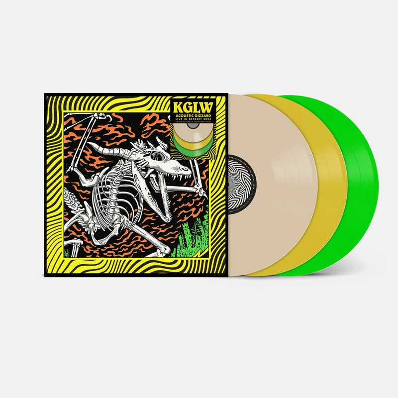 KING GIZZARD & THE LIZARD WIZARD 'ACOUSTIC GIZZARD - LIVE IN DETROIT 2024' 3LP (Tripled Gatefold - Colored Vinyl)