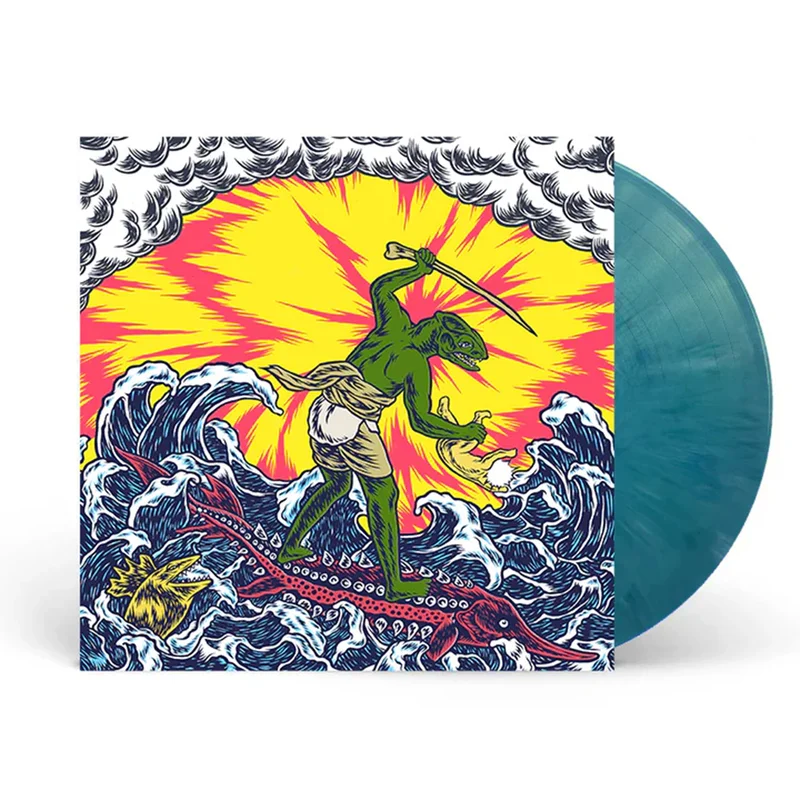 KING GIZZARD & THE LIZARD WIZARD 'TEENAGE GIZZARD' LP (Blue Eco Mix Vinyl)