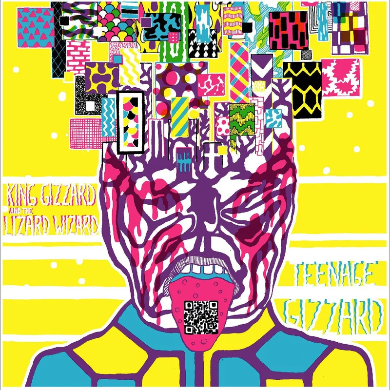 King Gizzard & The Lizard Wizard / Teenage Gizzard (US Fuzz Club Official Bootleg) (IEX BLUE VINYL)