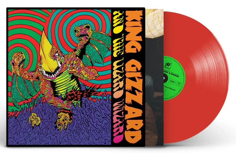 KING GIZZARD & THE LIZARD WIZARD 'WILLOUGHBY'S BEACH' LP (Red Vinyl)