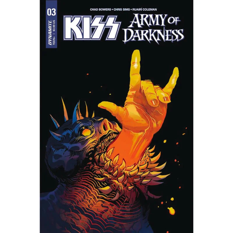 KISS ARMY OF DARKNESS #3 (COVER A STRAHM) COMIC BOOK