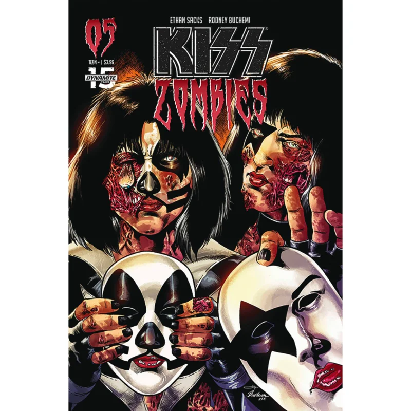 KISS ZOMBIES #5 (COVER C BUCHEMI) COMIC BOOK