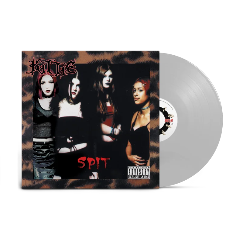 KITTIE 'SPIT' LP (Metallic Silver Vinyl)