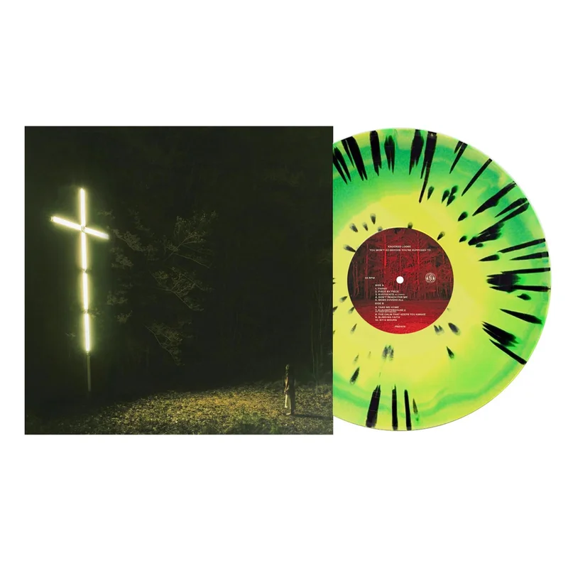 KNOCKED LOOSE 'YOU WON'T GO BEFORE YOU'RE SUPPOSED TO' LP (Green/Yellow w/ Black Splatter Vinyl)