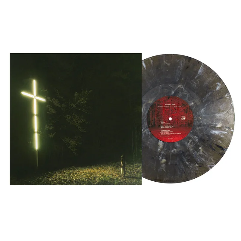 KNOCKED LOOSE 'YOU WON'T GO BEFORE YOU'RE SUPPOSED TO' LP (Onyx Deluxe Marble Vinyl)