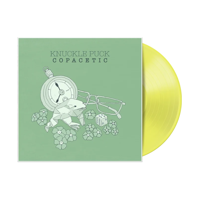 KNUCKLE PUCK 'COPACETIC' LP (Limited Edition  Only 500 made, Highlighter Yellow Vinyl)
