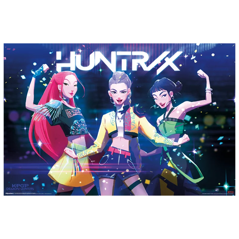 KPop Demon Hunters - huntr/x Soundtrack Exclusive Poster