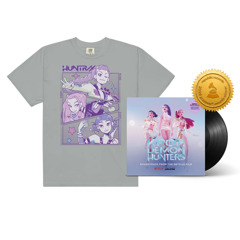 KPop Demon Hunters (Soundtrack from the Netflix Film) LP + HUNTR/X T-Shirt