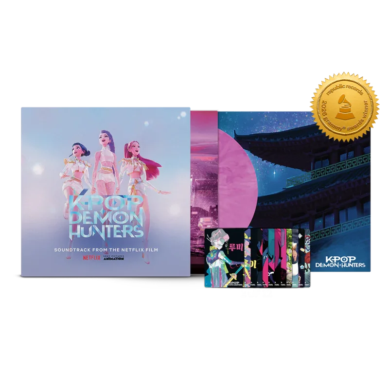 KPop Demon Hunters (Soundtrack from the Netflix Film) Official Store Exclusive LP (Smokey Fuchsia)