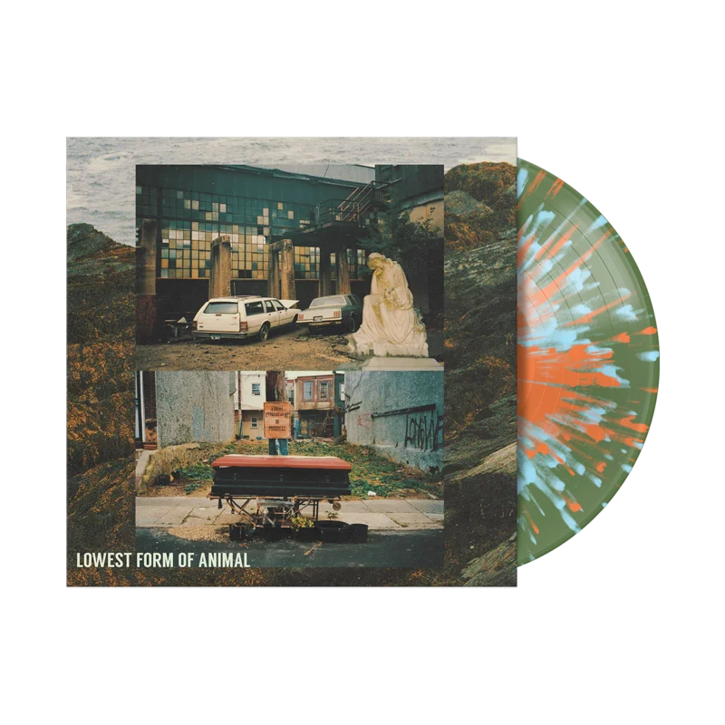 KUBLAI KHAN TX LOWEST FORM OF ANIMAL EP (Limited Edition  Only 200 Made, Green w/ Blue & Orange Splatter Vinyl)