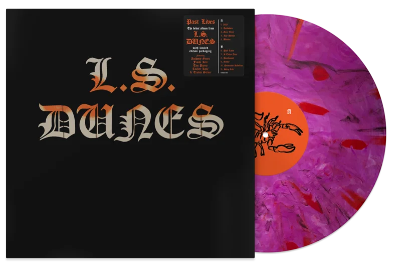 L.S. DUNES PAST LIVES LP (Limited Edition  Only 500 Made, Purple & Black Swirl Vinyl)