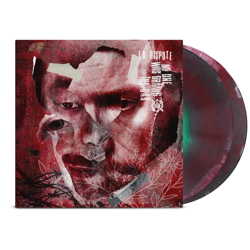 LA DISPUTE NO ONE WAS DRIVING THE CAR 2LP (Limited Edition  Only 300 made, Tri-Colored Clear, Red & Green Vinyl)
