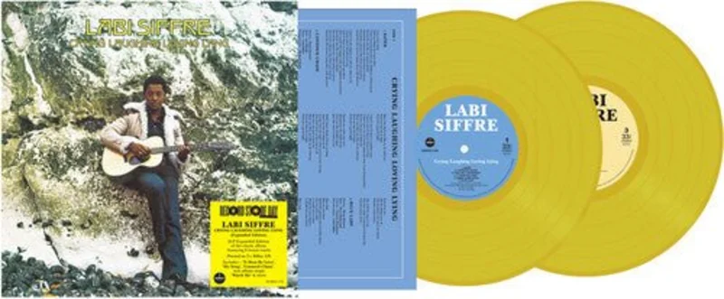 Labi Siffre, Crying Laughing Loving Lying: Expanded Edition - Limited RSD 2026 Yellow Colored Vinyl with Bonus Tracks