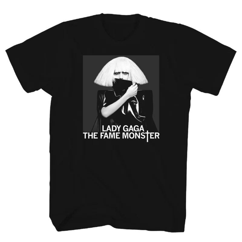 LADY GAGA FAME MONSTER T-SHIRT black