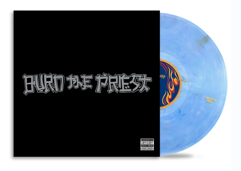 LAMB OF GOD BURN THE PRIEST LP (Limited Edition  Only 500 Made, Blue with Color Flecks Vinyl)