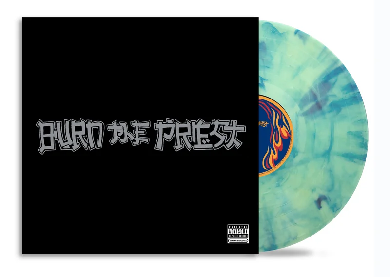 LAMB OF GOD BURN THE PRIEST LP (Limited Edition  Only 500 Made, Turquoise with Dark Blue Smoke Vinyl)