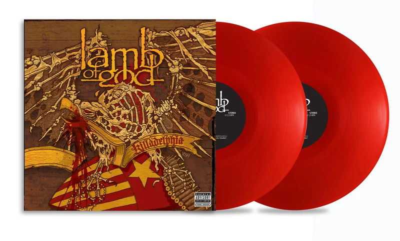 LAMB OF GOD KILLADELPHIA 2LP (Limited Edition  Only 500 Made, Translucent Ruby Vinyl)