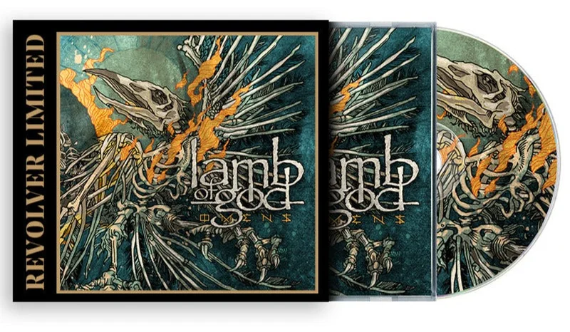 LAMB OF GOD 'OMENS'  LIMITED EDITION PICTURE DISC CD  ONLY 666 MADE