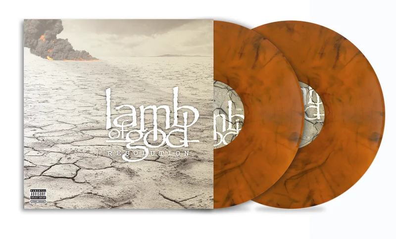LAMB OF GOD RESOLUTION 2LP (Limited Edition  Only 500 Made, Orange Smoke Vinyl)