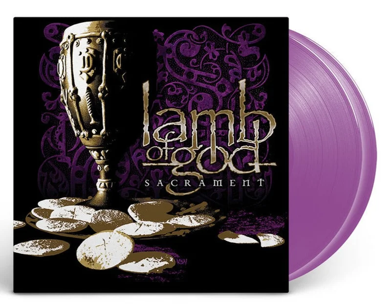 LAMB OF GOD 'SACRAMENT' 2LP  ONLY 500 MADE (Limited Edition Purple Vinyl)